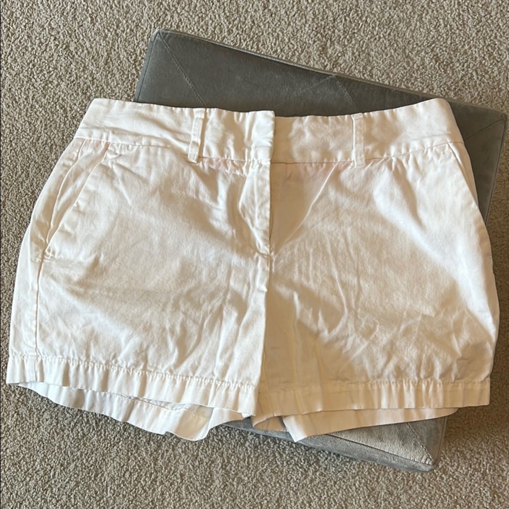 Classic White Women's Shorts